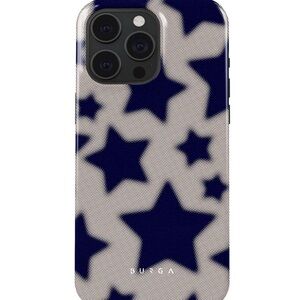 Burga Starstruck Blue Star Phone Case iPhone 15 ProMax